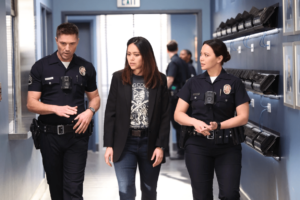 Eric Winter, Alyssa Diaz et Melissa O'Neil